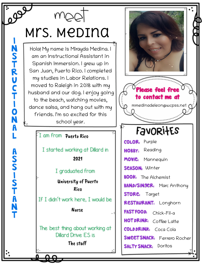 Mrs. Medina
